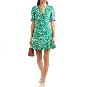 Rixo London Laura Polka Dot Dress